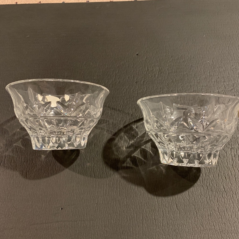 Crystal bowls